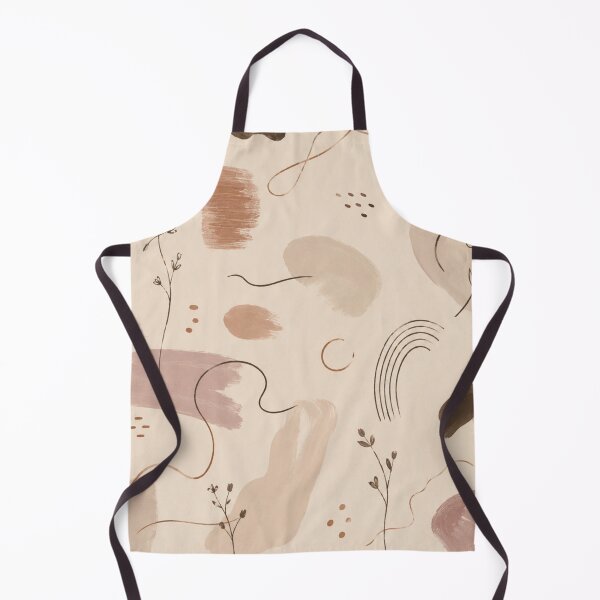 Item preview, Minimalist Abstract Boho Pattern – Neutral Line Art Seamless Design designed and sold by Barelythere2324.
