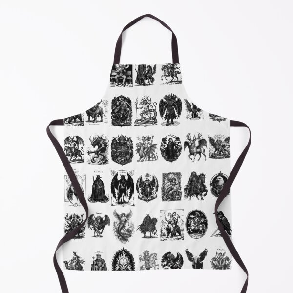 Item preview, 72 Demons of The Ars Groetia Collection White Background designed and sold by taiche.