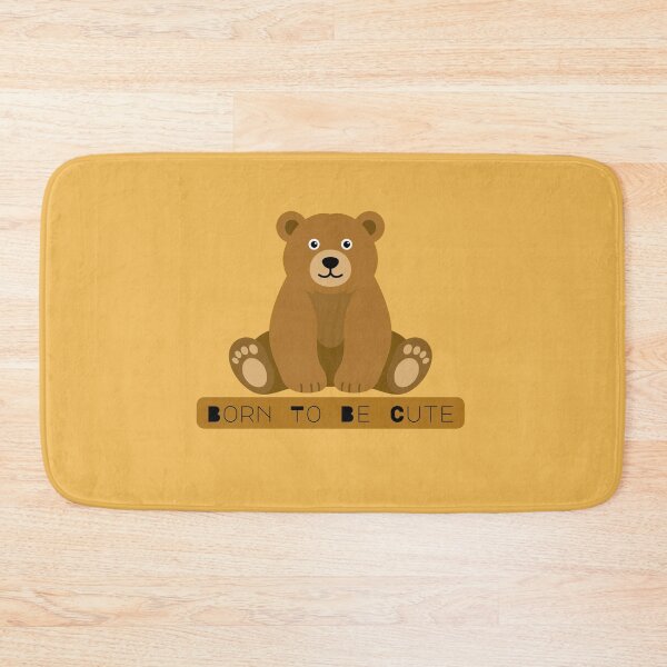 Item preview, Born To Be Cute | Kawaii Bear Design | Cute Teddy Bear Aesthetic Design Animals | Cute Teddy Bear Aesthetic designed and sold by Art IN Pack.