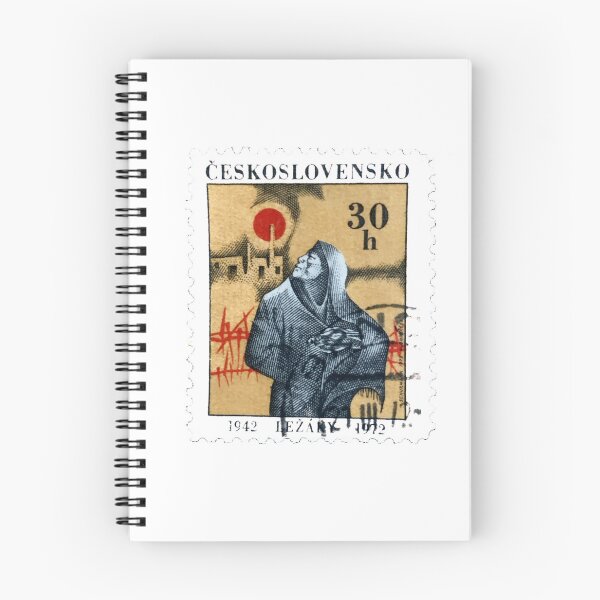 Item preview, Czech Republic 30h Orange Vintage Postage Stamp designed and sold by red-amber65.