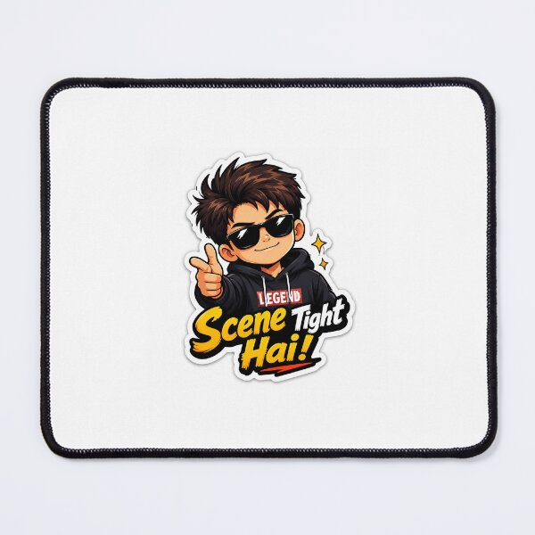 Item preview, Scene Tight Hai Anime Meme Sticker designed and sold by VibeStickers339.