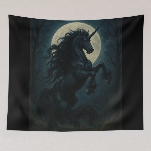 Item preview, Beautiful Nightmare II Unicorn designed and sold by Spellhorn13.