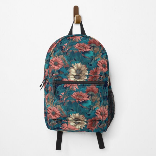 Item preview, Wild Daisy Print - Tropical Flower Pattern - Bridesmaid Gifts designed and sold by RoyalStarsPatts.