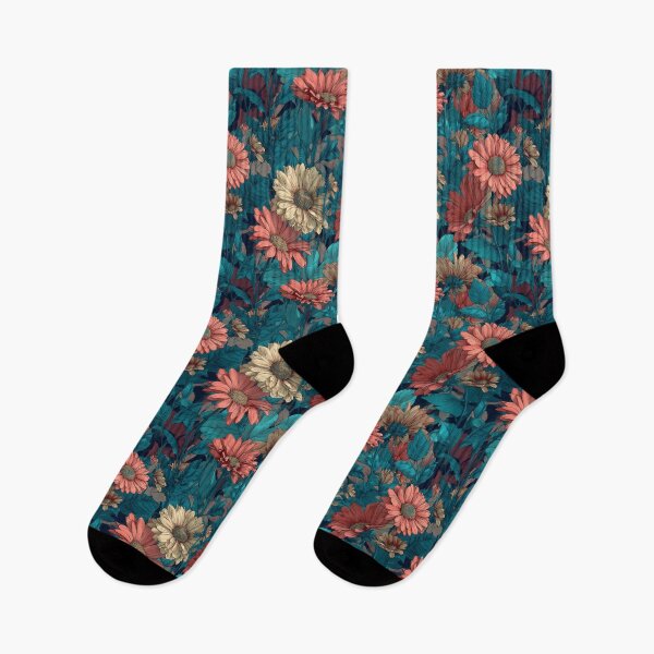 Item preview, Charming Daisy Print  - Retro Flower Floral   - Anniversary Gift Ideas designed and sold by RoyalStarsPatts.