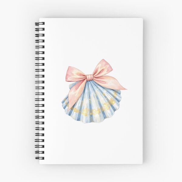 Item preview, Coastal Coquette Seashell Bow Watercolor Style designed and sold by Dreamsinpastel.