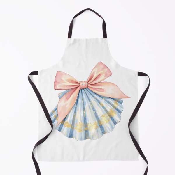 Item preview, Coastal Coquette Seashell Bow Watercolor Style designed and sold by Dreamsinpastel.