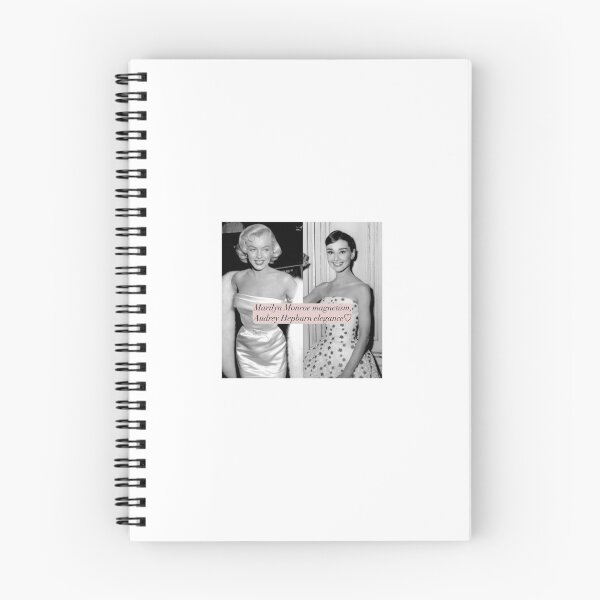 Item preview, Marilyn monroe and Audrey Hepburn affrimations text designed and sold by Hi-Princess.