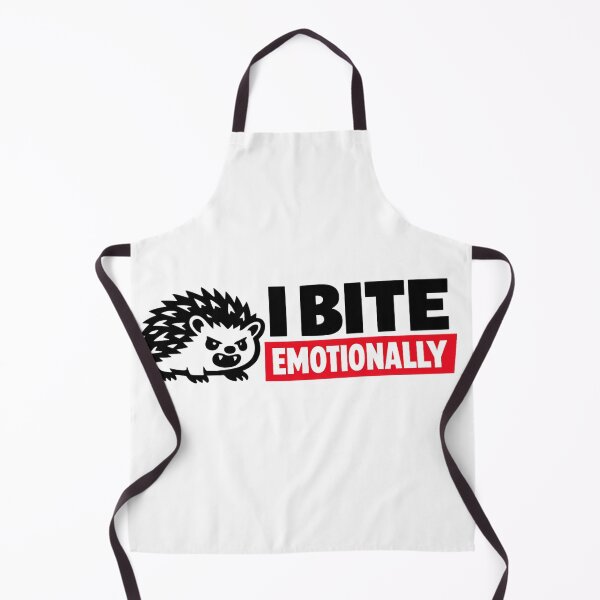 Item preview, I Bite Emotionally Hedgehog designed and sold by GIFT4S.