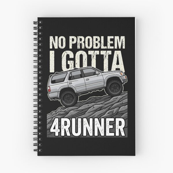 Item preview, No Problem I Gotta 4Runner - Vintage 3rd Gen Off-Road 4x4 Silver designed and sold by Off-Road-Zone.