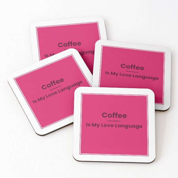 Item preview, Coffee Is My Love Language - Hobby Gift | Shirt Mug Sticker Tote designed and sold by HeartAndScrubs.