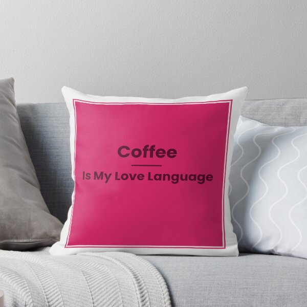 Item preview, Coffee Is My Love Language - Hobby Gift | Shirt Mug Sticker Tote designed and sold by HeartAndScrubs.
