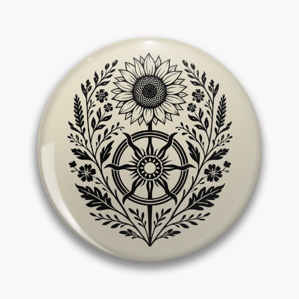 Item preview, Midsummer Wheel Sunflower Pagan Festivals designed and sold by Christine Krahl.