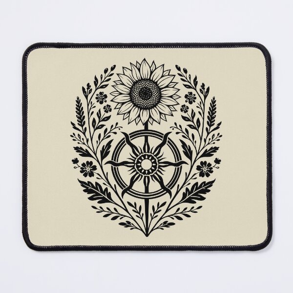 Item preview, Midsummer Wheel Sunflower Pagan Festivals designed and sold by Christine Krahl.