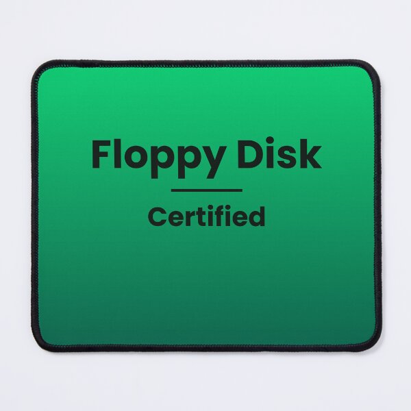 Item preview, Floppy Disk Certified - Retro Vintage Gift | Shirt Mug Sticker Tote designed and sold by HeartAndScrubs.