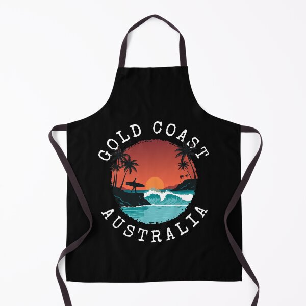 Item preview, Gold Coast - Australia (with White Lettering) designed and sold by VelvetRoom.