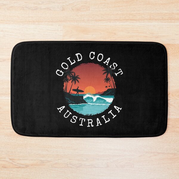 Item preview, Gold Coast - Australia (with White Lettering) designed and sold by VelvetRoom.