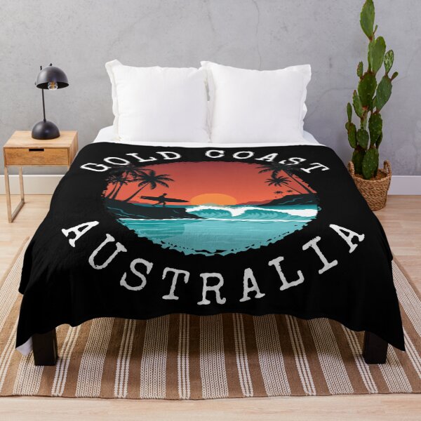 Item preview, Gold Coast - Australia (with White Lettering) designed and sold by VelvetRoom.