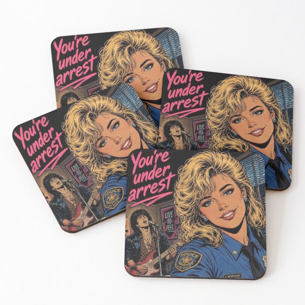Item preview, You're under arrest | Cómic Retro y Emociones designed and sold by reflejoentinta.