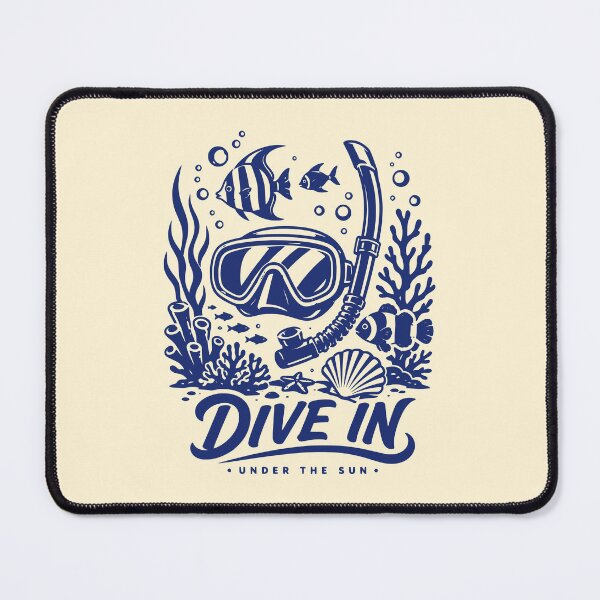 Item preview, Vintage Dive In Under The Sun designed and sold by 89shirts.