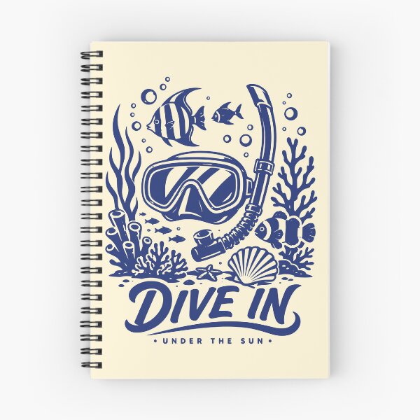 Item preview, Vintage Dive In Under The Sun designed and sold by 89shirts.