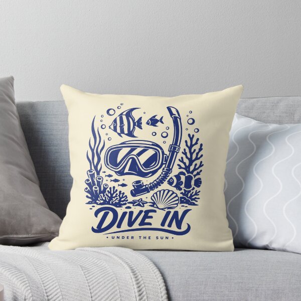 Item preview, Vintage Dive In Under The Sun designed and sold by 89shirts.
