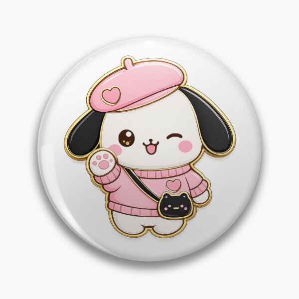 Item preview, Cute Puppy Kawaii Sticker designed and sold by NamiClub.