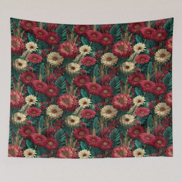 Item preview, Petaled Daisy Flower - Hawaiian Flower Pattern   - Anniversary Gifts For Husband designed and sold by RoyalStarsPatts.