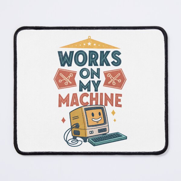 Item preview, Works On My Machine Funny Programmer Coder Gift designed and sold by MintedArts.