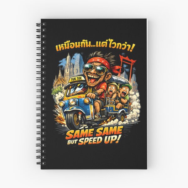 Item preview, Tuk Tuk Thailand Trip – Same Same But Speed Up designed and sold by meshhead.