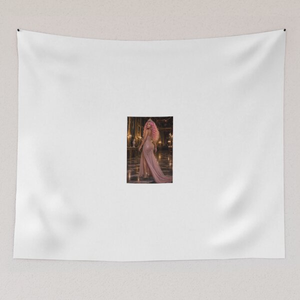 Item preview, Pink Haired Queen in Gilded Tiara designed and sold by CathryneDelamort.