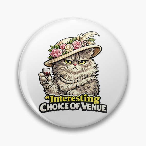 Item preview, Judgy Cat Wedding Guest Funny Persian Gift designed and sold by Gentlestate.
