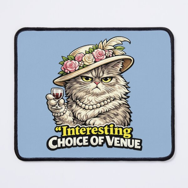 Item preview, Judgy Cat Wedding Guest Funny Persian Gift designed and sold by Gentlestate.