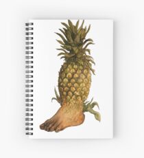 Pineapple/Foot Spiral Notebook