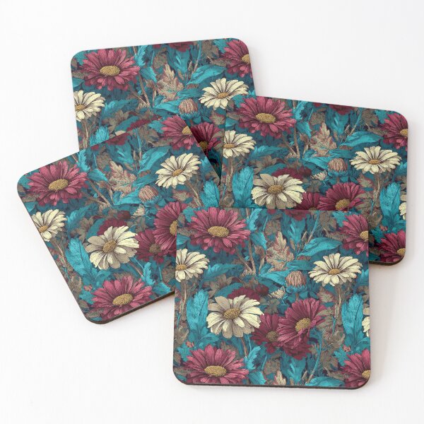 Item preview, Graceful Daisy Texture  - Birthday Flower Pattern   - Anniversary Gifts For Wife designed and sold by RoyalStarsPatts.