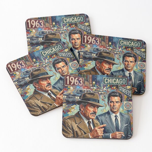 Item preview, Crime Story Poster – Dennis Farina 1960s Mob Drama designed and sold by Art's Diner.