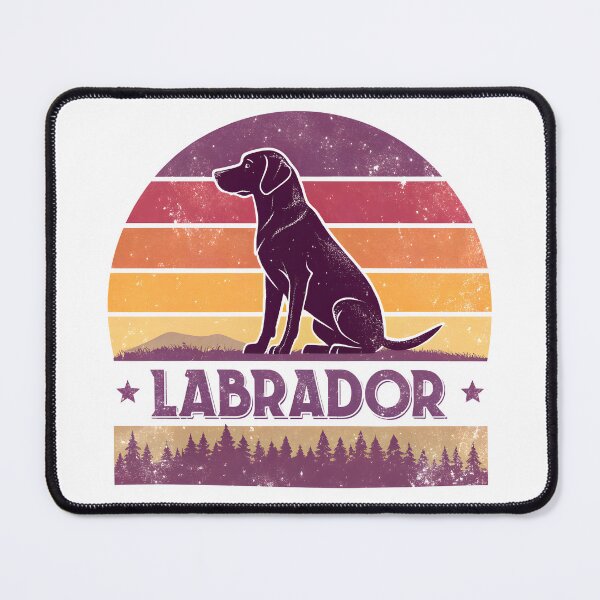 Item preview, Retro Sunset Labrador Vintage Lab Dog Gift designed and sold by MintedArts.