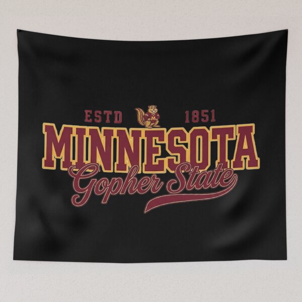 Item preview, Minnesota Gopher State - Vintage Academic Varsity Typography designed and sold by The True American.
