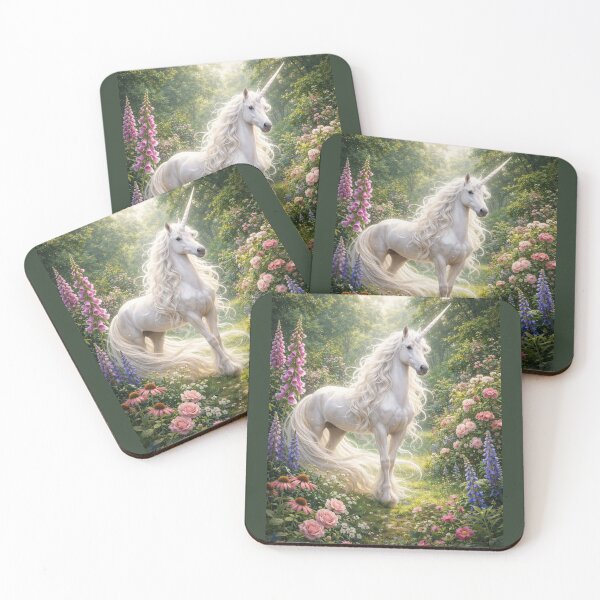 Item preview, “Litha’s Messenger” Unicorn designed and sold by Spellhorn13.