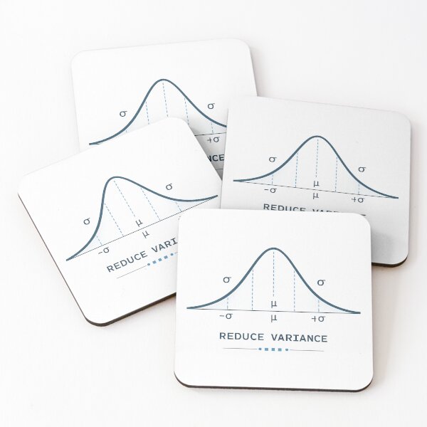 Item preview, Reduce Variance Minimal Six Sigma Statistics Engineering T-Shirt designed and sold by warlistop.