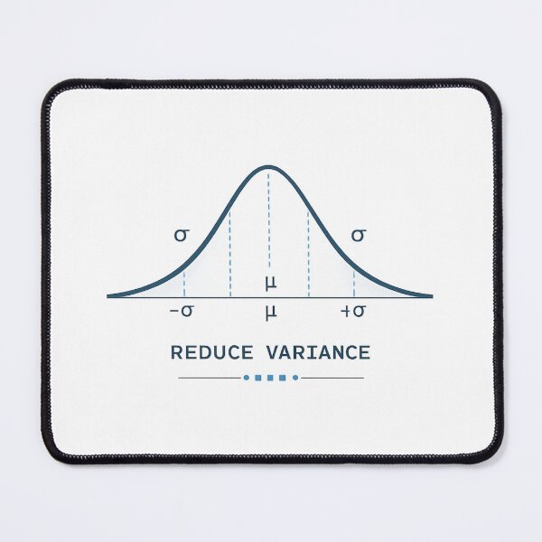Item preview, Reduce Variance Minimal Six Sigma Statistics Engineering T-Shirt designed and sold by warlistop.
