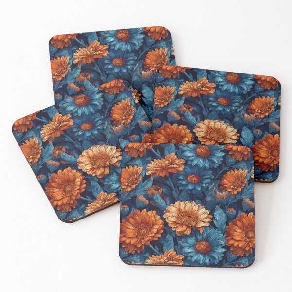 Item preview, Ornamental Daisy Texture  - Birthday Flower Pattern   - Best Friend Gifts designed and sold by RoyalStarsPatts.