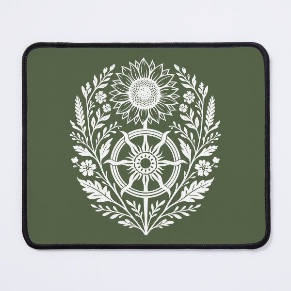Item preview, Midsummer Wheel Sunflower Pagan Festivals designed and sold by Christine Krahl.
