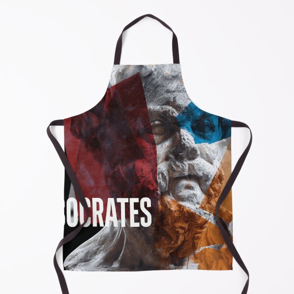 Item preview, Socrates Greek Philosopher Contemporary Collage Art designed and sold by OzzFrequency.