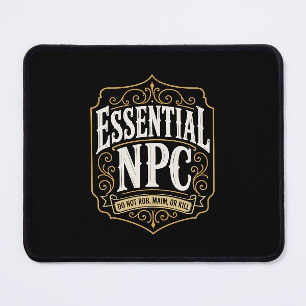 Item preview, Essential NPC Do Not Rob or Maim Funny RPG designed and sold by pixeptional.