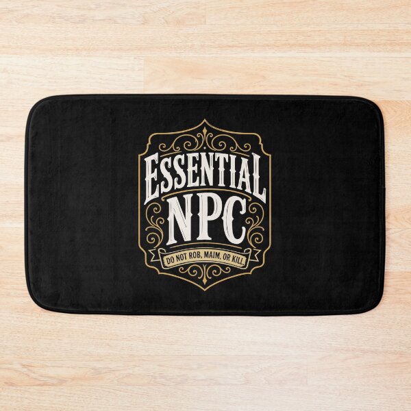 Item preview, Essential NPC Do Not Rob or Maim Funny RPG designed and sold by pixeptional.