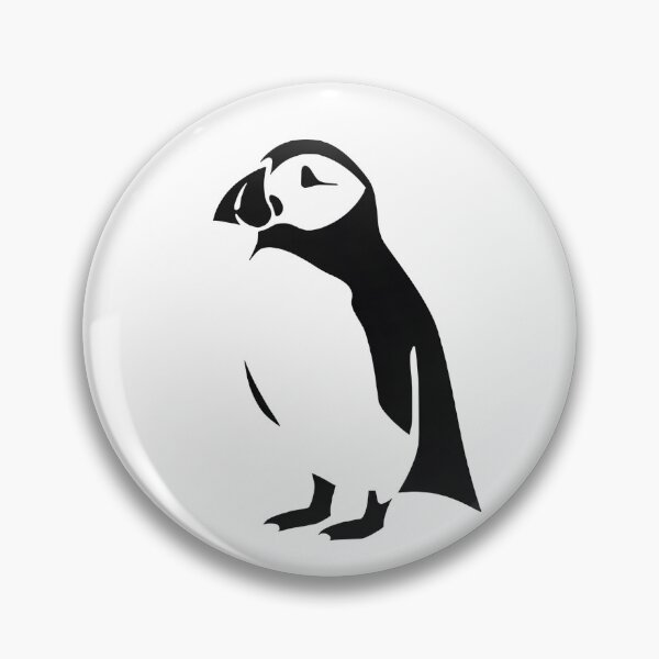 Item preview, Puffin Silhouette Print designed and sold by MAWOdesign.