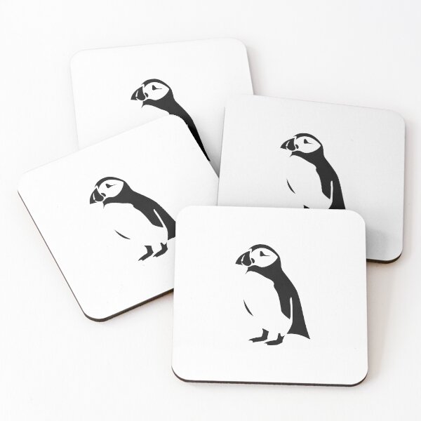 Item preview, Puffin Silhouette Print designed and sold by MAWOdesign.