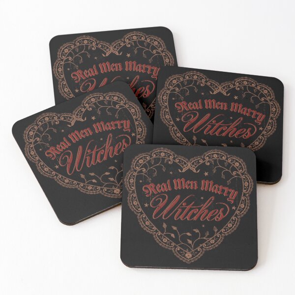 Item preview, Real Men Marry Witches designed and sold by creeptee.