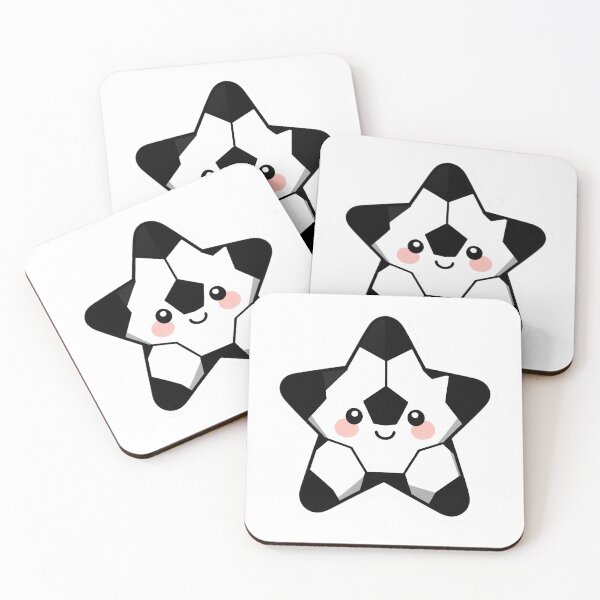 Item preview, Kawaii Star Soccer Ball Sticker designed and sold by M.Store.