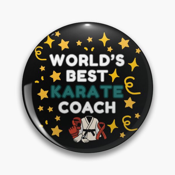 Item preview, World’s Best Karate Coach designed and sold by DixieGirlStudio.